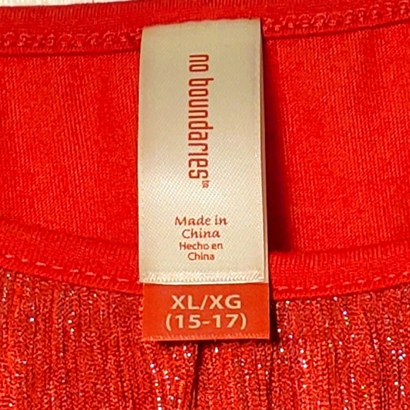 NOBO Red Ruffled Cami - Picture 2 of 2